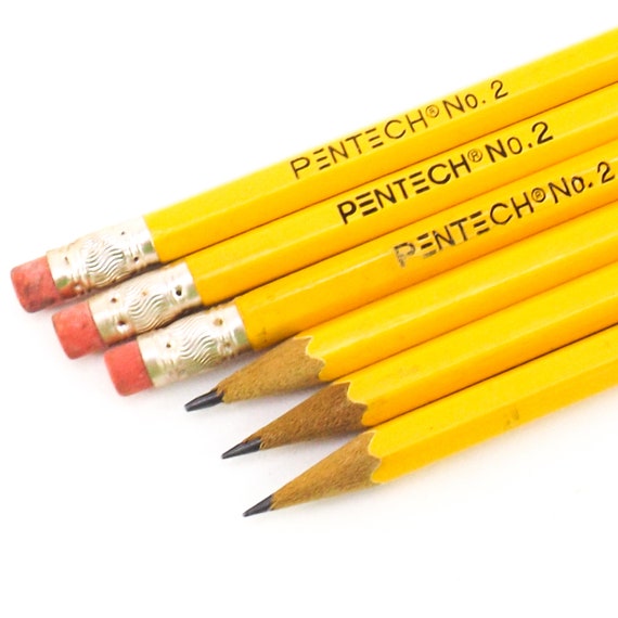 Vintage 90s Pencils, Vintage Valentines, Vintage Pencils, Vintage School  Supplies, Vintage Wooden Pencils, Pencil Lot 
