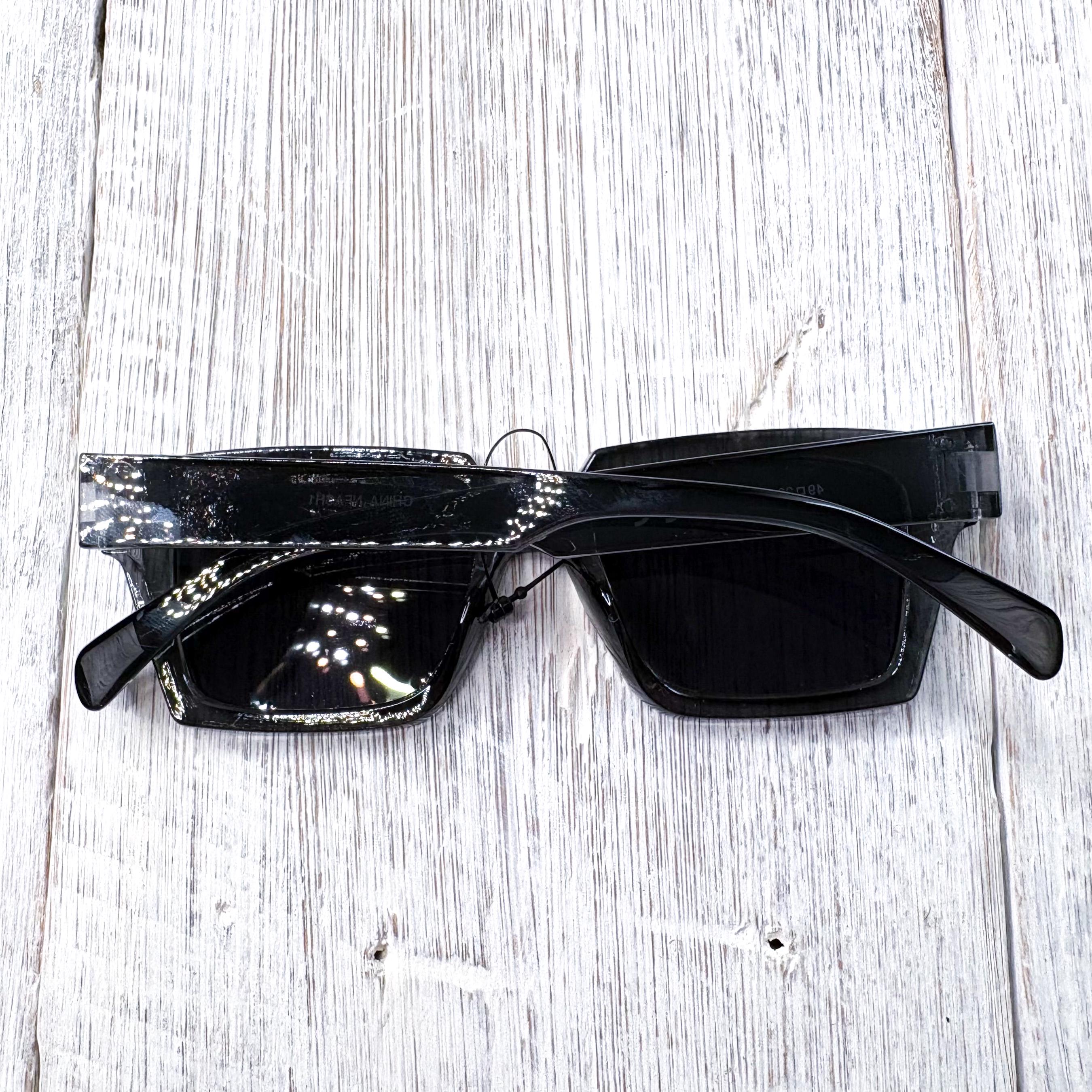 Oversized Y2K Cat Eye Square Sunglasses UV400 Unisex Oversized Square Cat-eye Sunglasses: Brown Gradient Lenses  main image 3