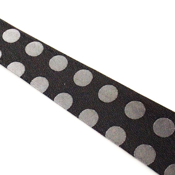 vintage necktie tie polka dot neckties mens 52" N… - image 6