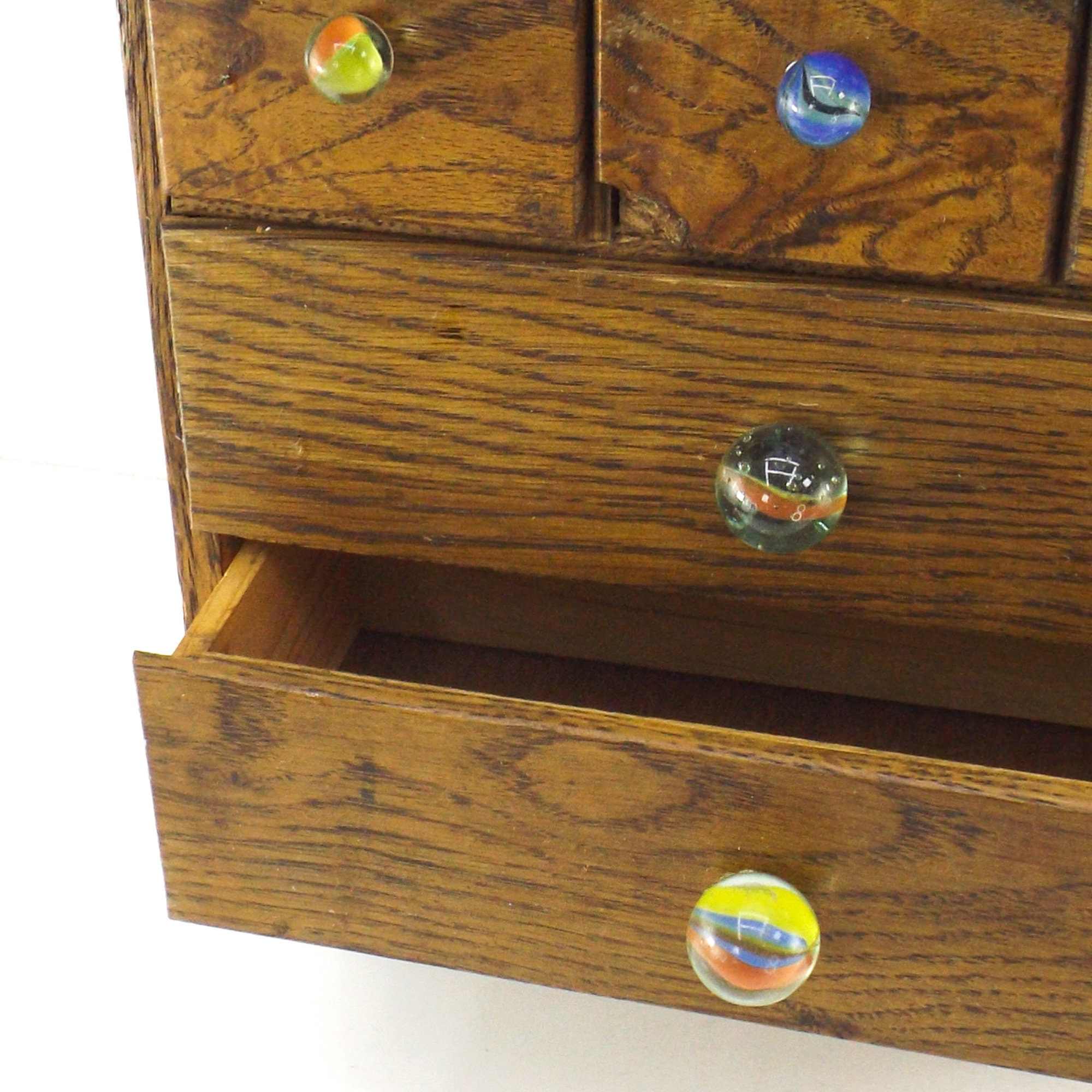 Vintage Hanging Wood Box of Drawers Storage Container Etsy