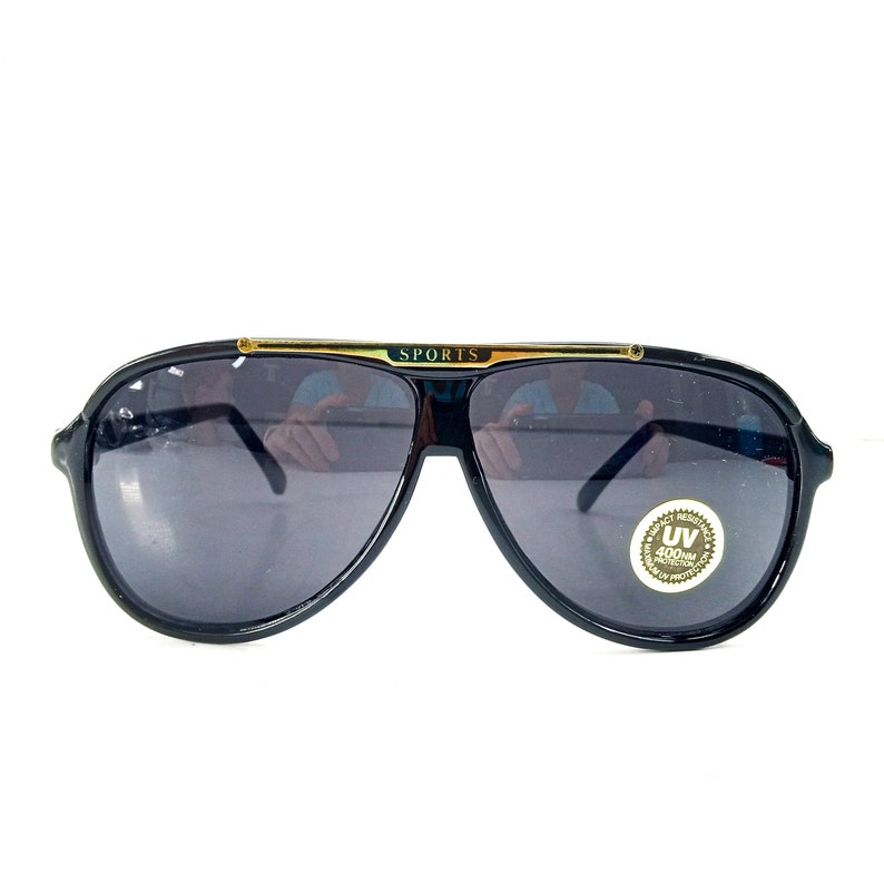 80s sunglasses black vintage sunglasses retro sun glasses 1980s fashion accessories sports image 3