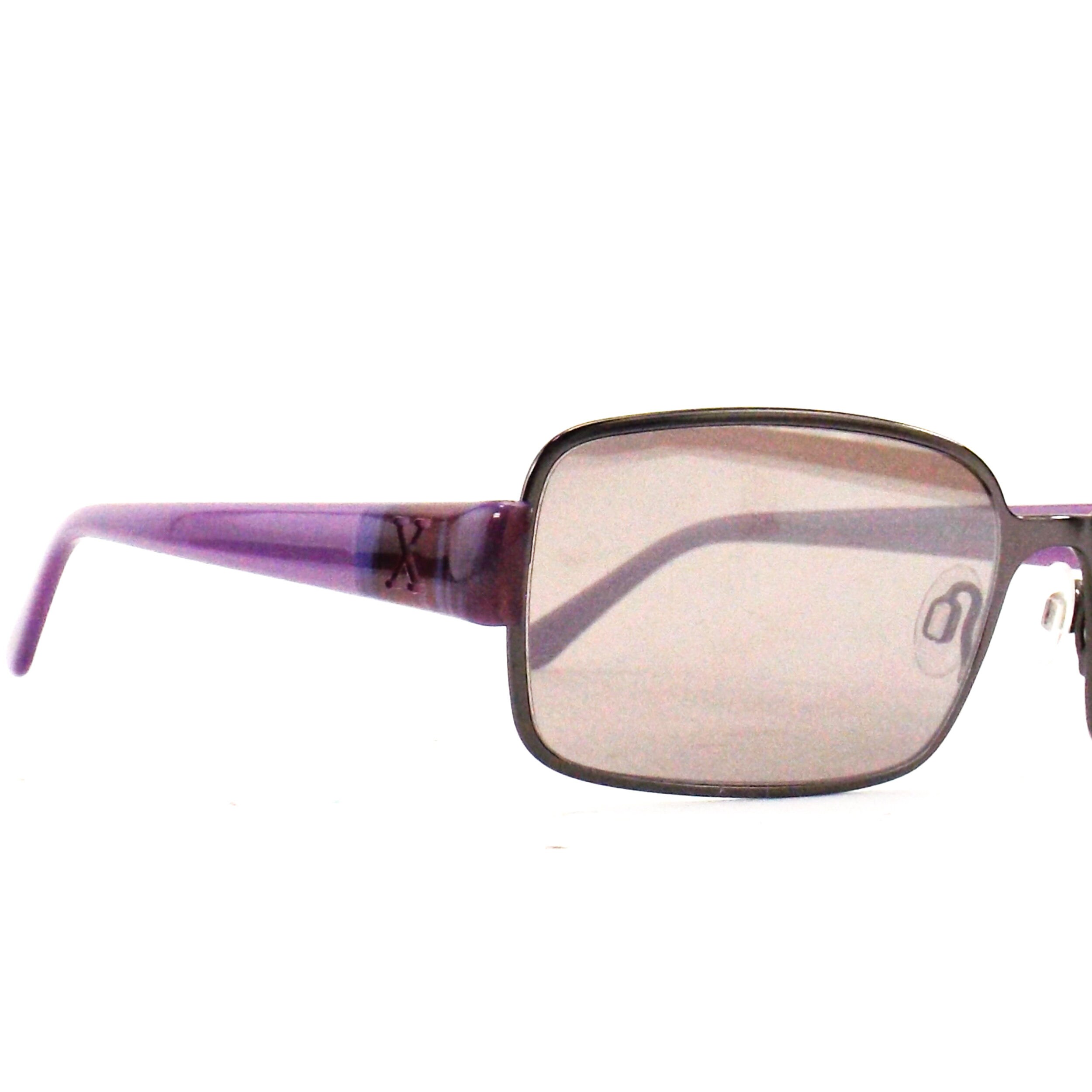Italian oversized sunglasses square purple sport sun glasses Etsy