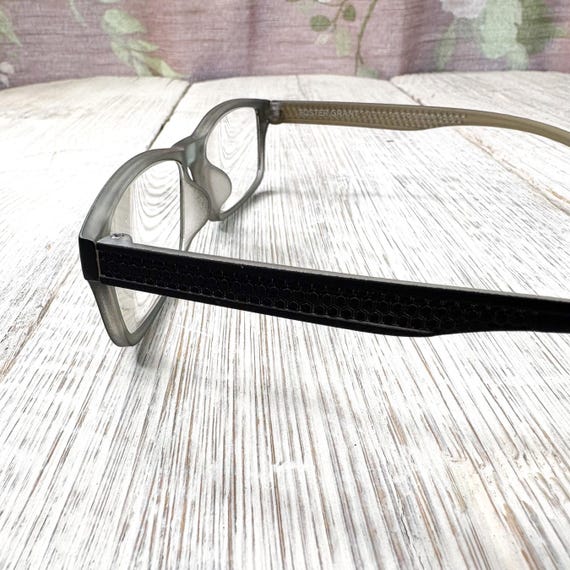 Rectangular Reading Glasses Matte Black Men's Rea… - image 2