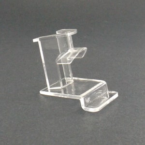 vintage clear acrylic eyeglass display stand plastic sunglasses holder for glasses frames accessories image 6
