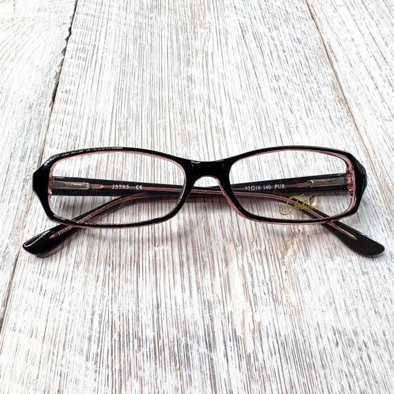 rectangular eyeglass frames only 52[]16/140 black… - image 6