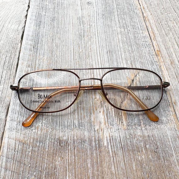 Silver Tortoiseshell Aviator Eyeglass Frames: Vin… - image 6