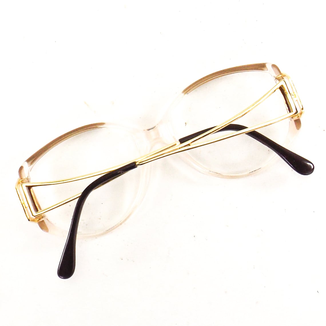 Vintage Drop Arm Eyeglasses Vintage 80s NOS Eye Glasses Clear Etsy