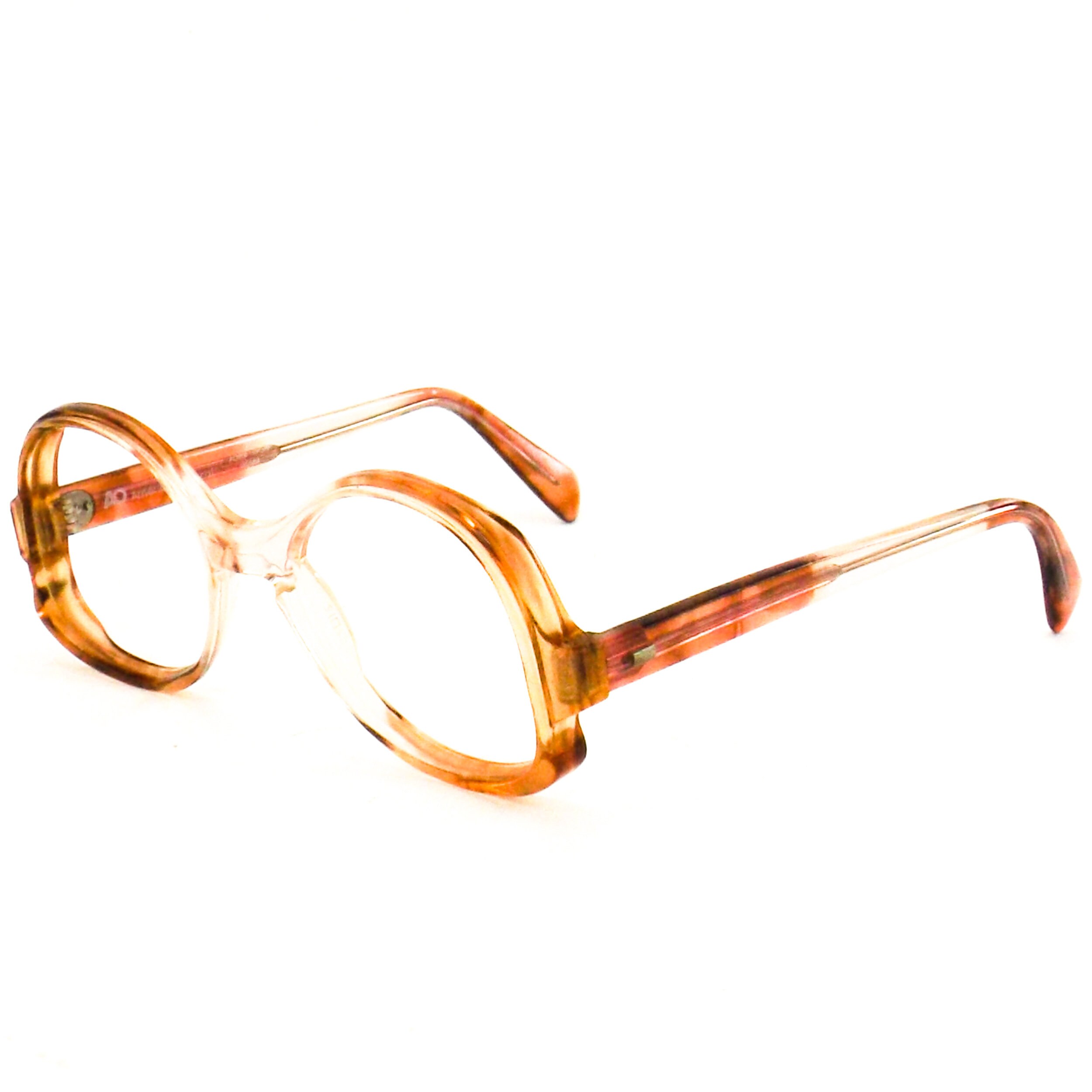 Vintage Kids Eyeglasses 60s 70s Nos Oversized Round Eyeglasses Etsy