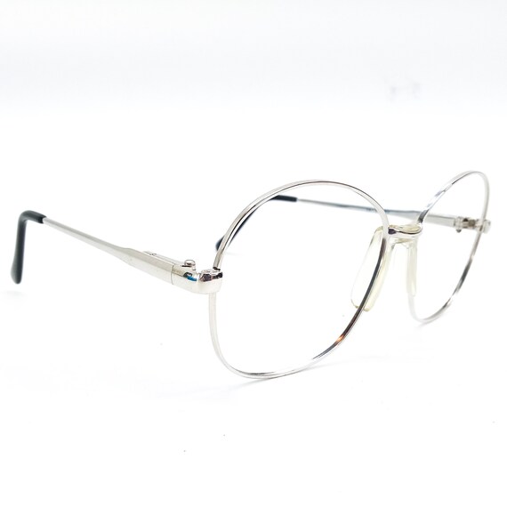 80s glasses vintage eyeglasses | large round eyeg… - image 3