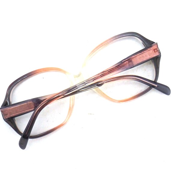 vintage eyeglasses for women pink and blue square… - image 6