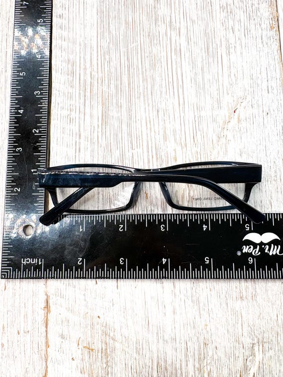 Dark Navy Blue Rectangular Eyeglass Frames 50[]16… - image 5