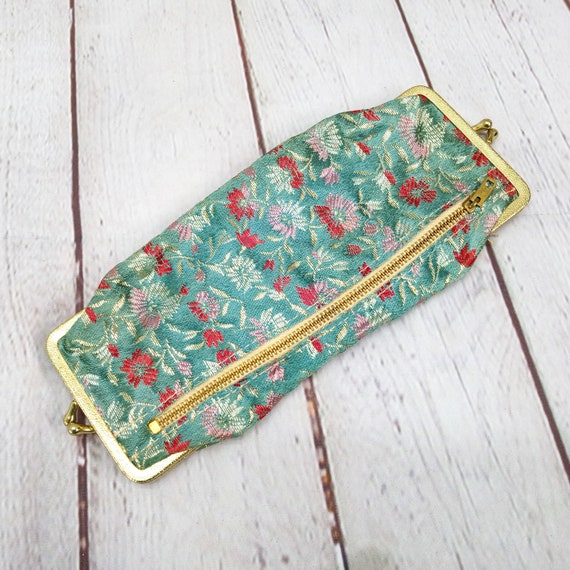 black multi brocade eyeglasses case vintage eyegl… - image 8