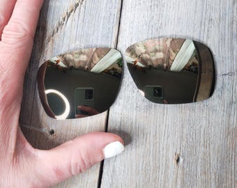 OEM Oakley-zonnebrilvervangende lenzen: koperspiegel, donkerzwart