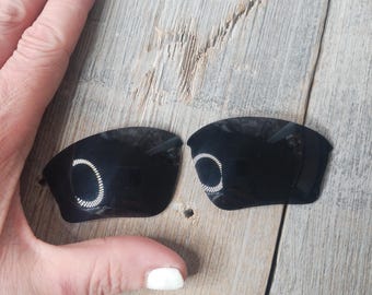 half jasje XLJ grijze glazen OEM vervangende zonnebril Oakley zonnebril