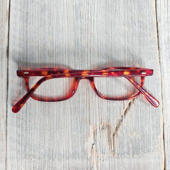 tortoiseshell glasses frames rectangle eyeglasses… - image 4