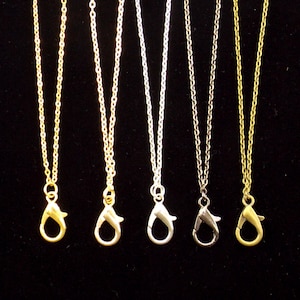 id badge holder necklace | gold chain lanyard | ring holder necklace