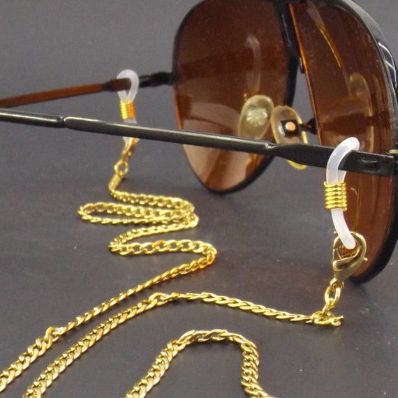 Metal Glasses Chain For Women Gold And Silver Eyeglasses Holder 2