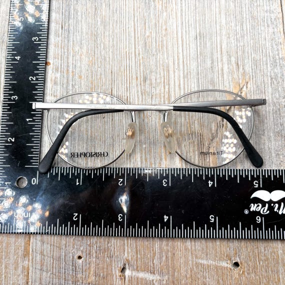 gunmetal black eyeglass frames only - image 5