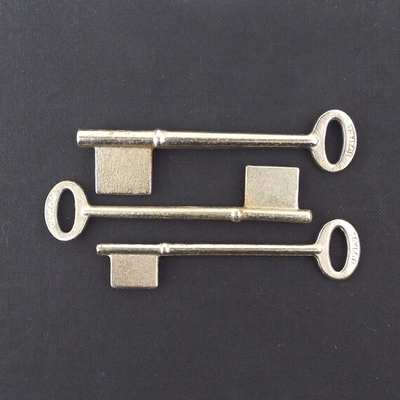 Skeleton Key Blanks Taylor Vintage Uncut House Keys Etsy