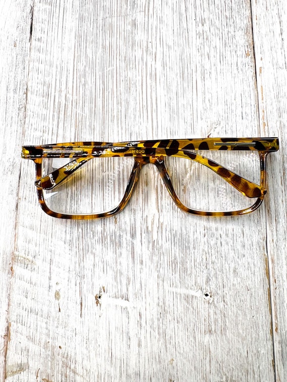 Square Tortoise-Shell Reading Glasses - image 6
