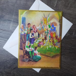 el árbol de navidad precipio italia italiano tarjeta de felicitación festiva belén maría niño jesús religión católica religiosa él/ella/hombres/tía