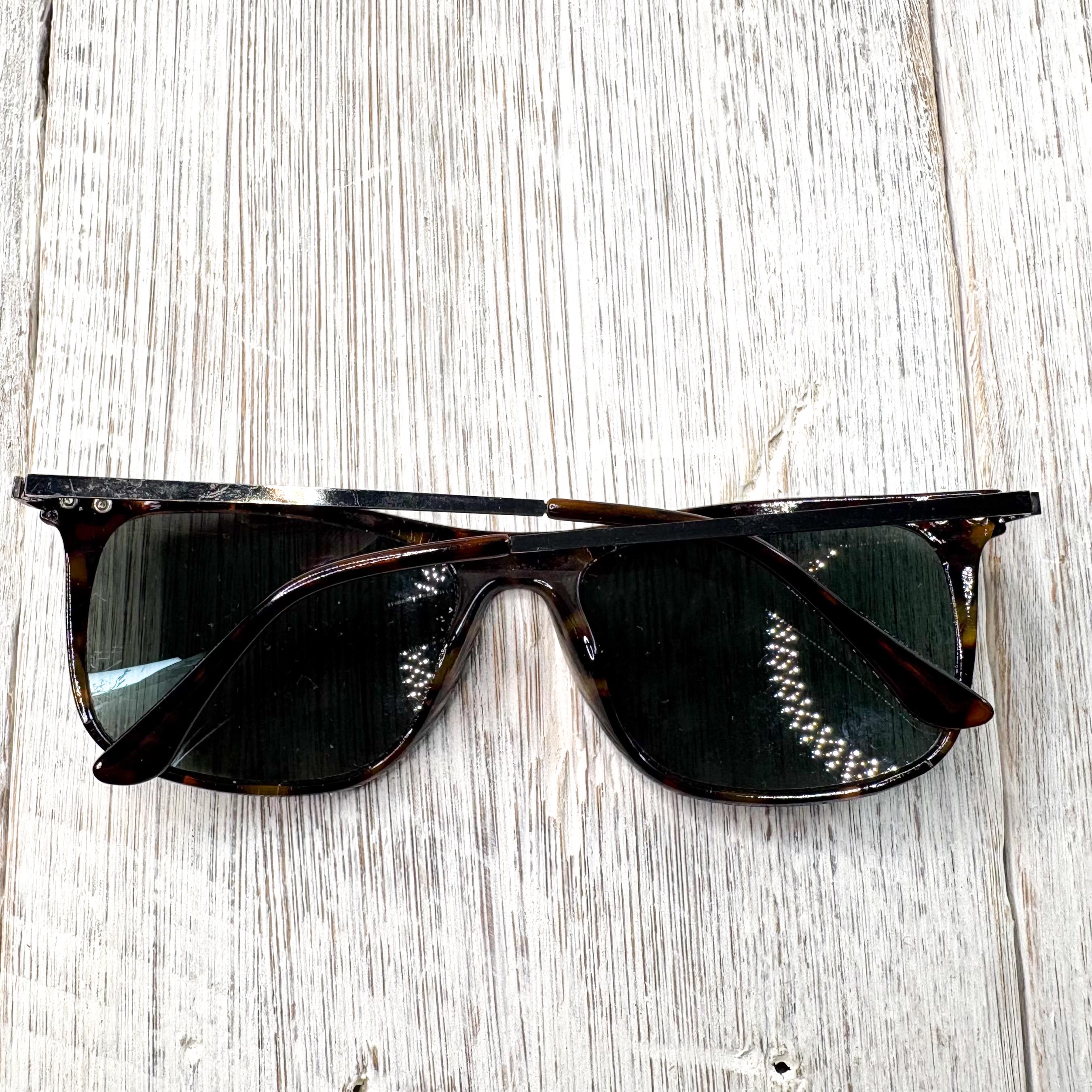 ?Tortoise Brown Square Sunglasses Retro Trendy UV400 Protection Square Fashion Sunglasses | Tortoise Shell | UV Protection  main image 4