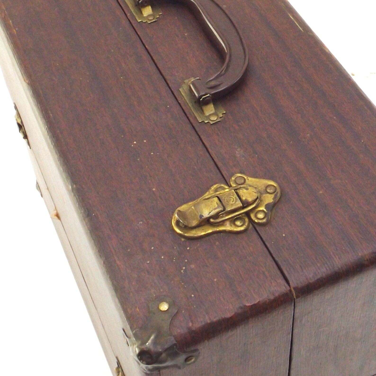 Vintage Vacuum Tube Caddy Salesman Carrying Case Wood Box Etsy