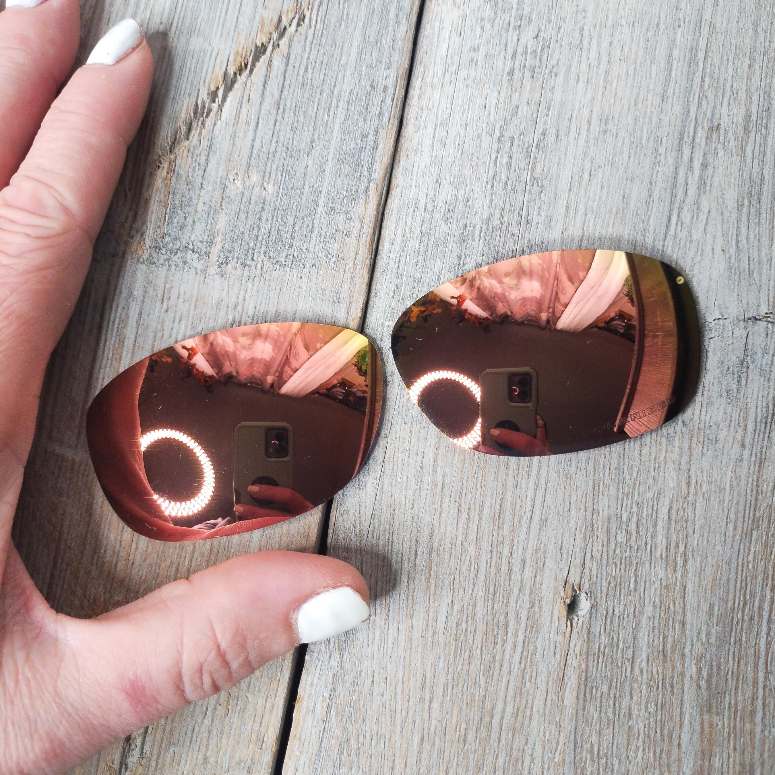 【純正レンズ】OAKLEY PITBULL カスタムオーダー品 Oem Oakley Sunglass Lenses Pitbull Peach Polarized Oem Replacement