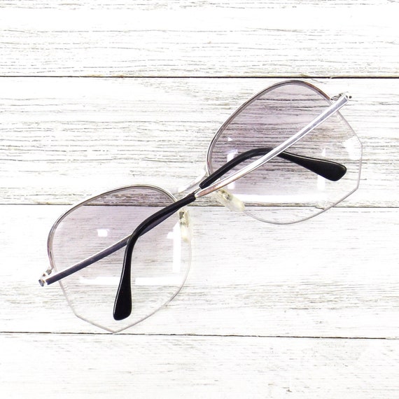 1980s glasses vintage eyeglasses rimless eyeglass… - image 8