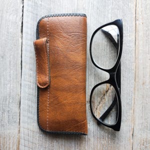 custodia per occhiali in similpelle tasca protettiva porta occhiali cammello marrone accessori accessorio per occhiali occhiali da sole unisex/uomo/donna scorte morte