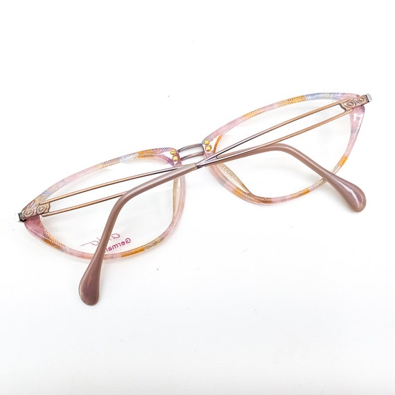 90s cat eye glasses vintage eyeglasses | oval eye… - image 5