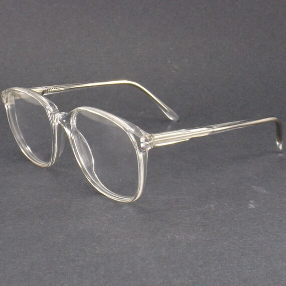vintage kids clear round eyeglasses vintage 80s N… - image 8