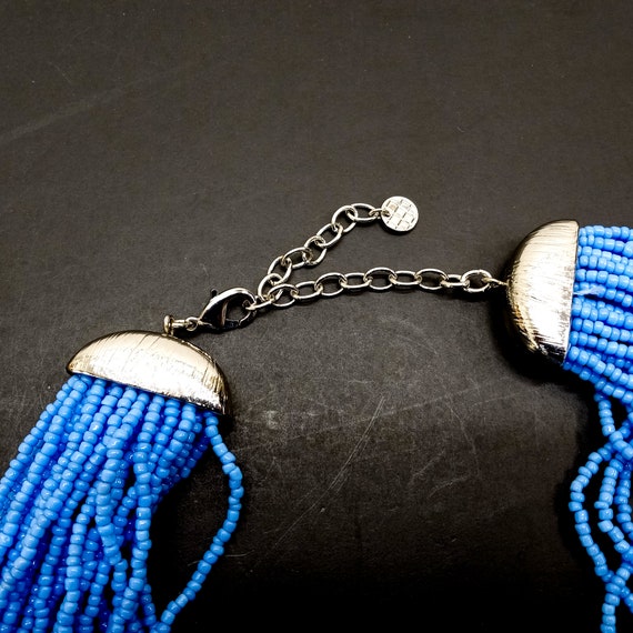 vintage talbots beaded necklace | multi strand se… - image 4