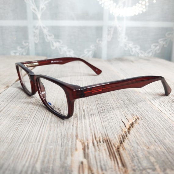 Dark Brown Rectangle Eyeglass Frames - Lantis Opt… - image 7
