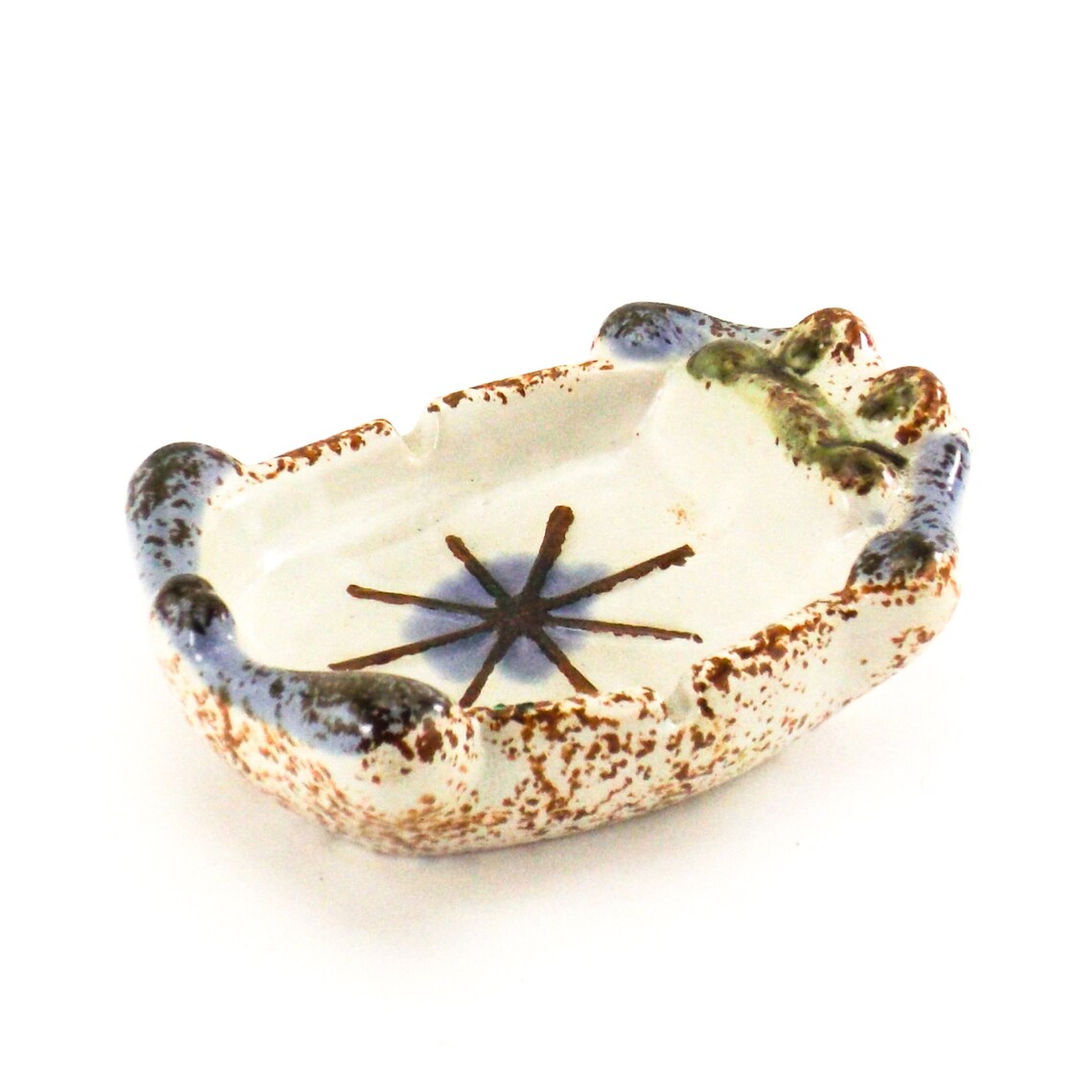 Ceramic frog soap dish ashtray vintage 70s room decor trinket Etsy