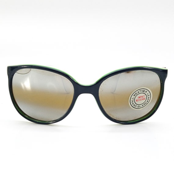 80s large round sunglasses vintage sunglasses pet… - image 3