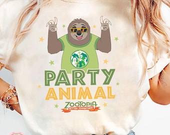 Disney Zootopia 2 Priscilla Party Animal Baby Tee, Funny Zootopia 2 Matching Shirts, Nick Wilde & Judy Hopps, Disneyland Family Vacation Tee