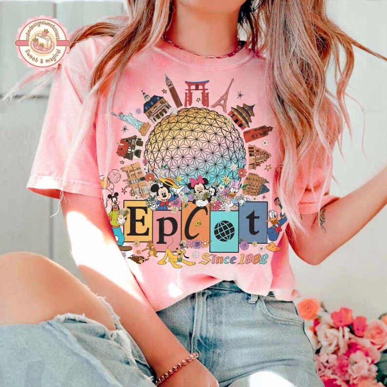 Retro Disney Epcot International Flower & Garden Festival 2026 Shirts ...