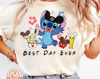 Disney Stitch Baby Tee Crop Tank, Stitch Best Day Ever Shirt, Stitch Snacks Shirt, Stitch Kids Tee, Stitch Floral Shirt, Disney Trip Shirt