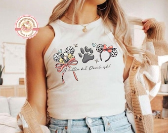 Retro Coquette Bow Cruella Baby Tee Crop Tank, Magical Disney Villain Halloween Shirt, Disney 101 Dalmatian Shirt, Disneyland WDW Girly Tee