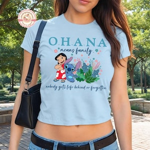 Lilo and Stitch Crop - Etsy