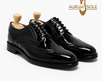 Handmade Full Grain Leather Oxford Shoes – Classic Men’s Dress Shoes