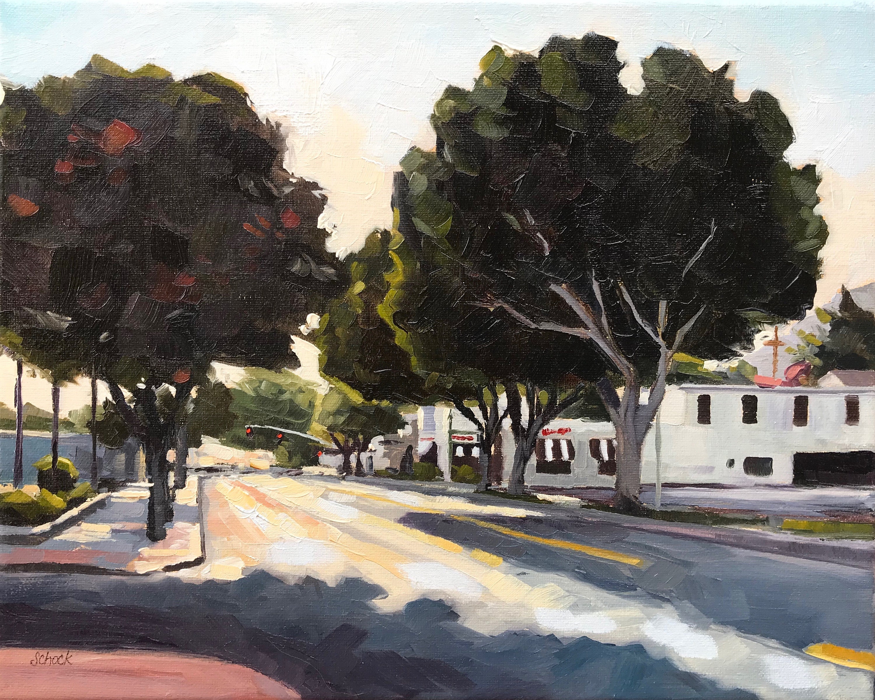 Original Oil Landscape Painting San Luis Obispo Late Etsy