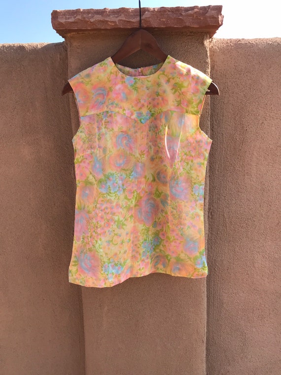 Vintage H.Bar C Ranchwear Floral Top