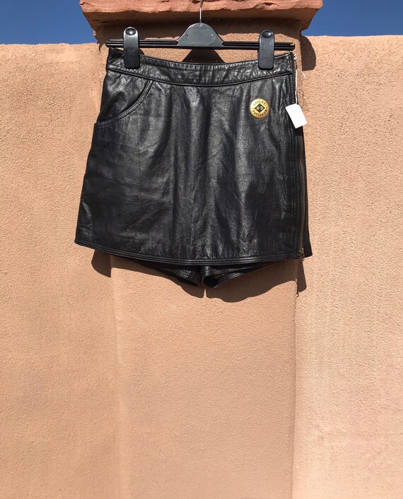 Harley Davidson Leather Skort