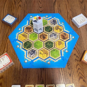 Unofficial Settlers of Catan Custom Base Game Upgrade Kit STL File Only