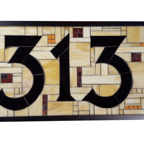 Mosaic House Numbers Etsy Australia