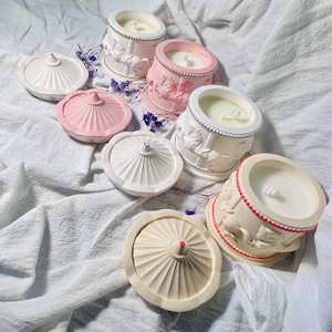 Carousel Scented Container Candle| Handmade Soy Candle| Candle Gift| Unique Gift| Gift For Her