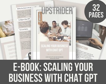E-BOOK: escalando tu negocio con CHAT GPT
