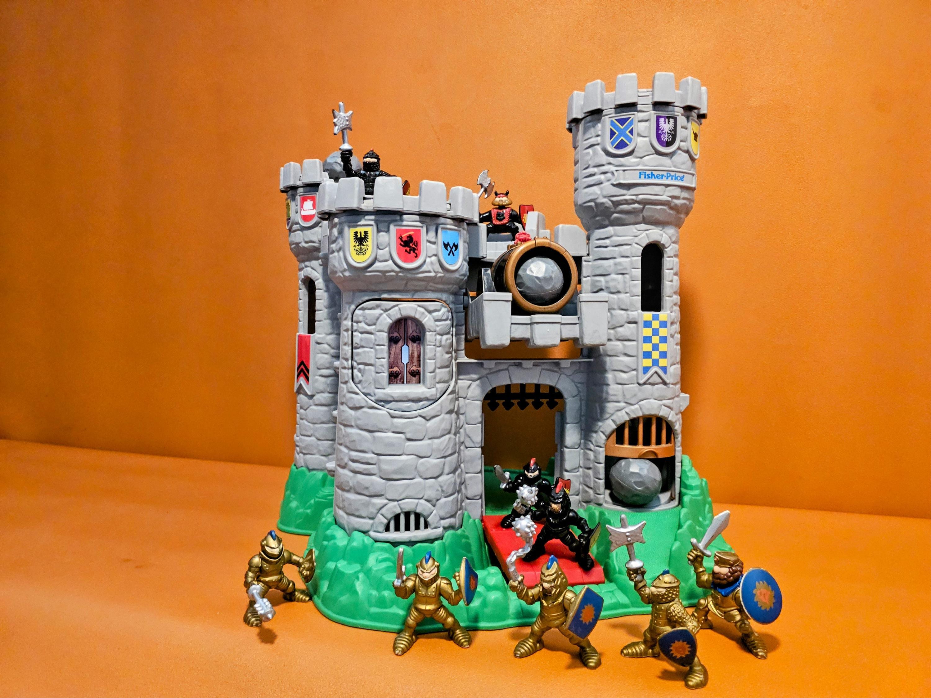 Vintage Fisher-price Great Adventures Castle (1994) – 7110 – Retro